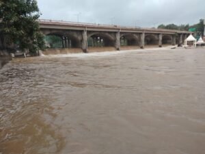 The first flood on Godavari in Nashik