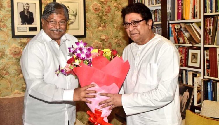 Chandrakant Patil meets Raj Thackeray