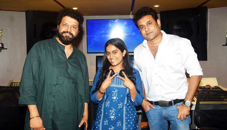 Sayli Kamble singing for Joe Rajan's film