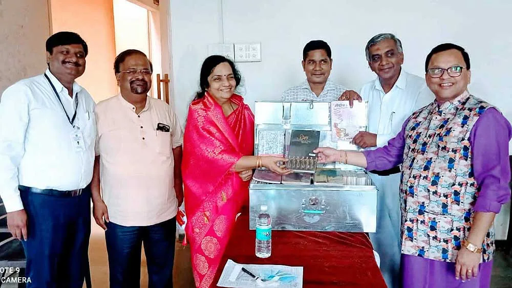 Launch of Granth Tumchya Dari Yojana at Saykheda