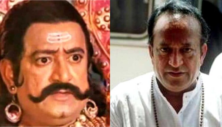 Veteran actor Arvind Trivedi, who played the role of Ravana in 'Ramayana', has passed away