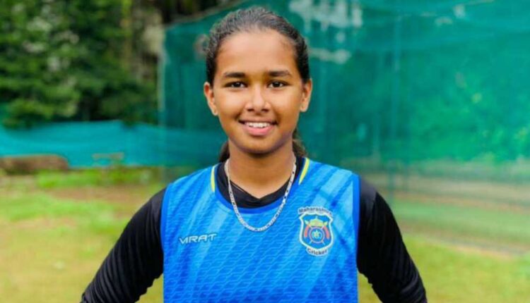Ishwari Saavkar of Nashik selected for BCCI Challenger Trophy