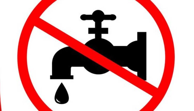 Water supply cut off