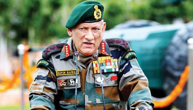 CDS General Bipin Rawat dies in helicopter crash