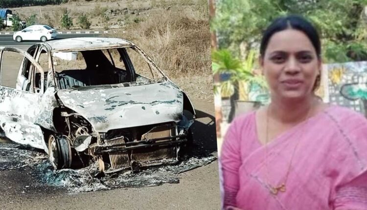 The burnt body of a female medical officer of Nashik Municipal Corporation was found