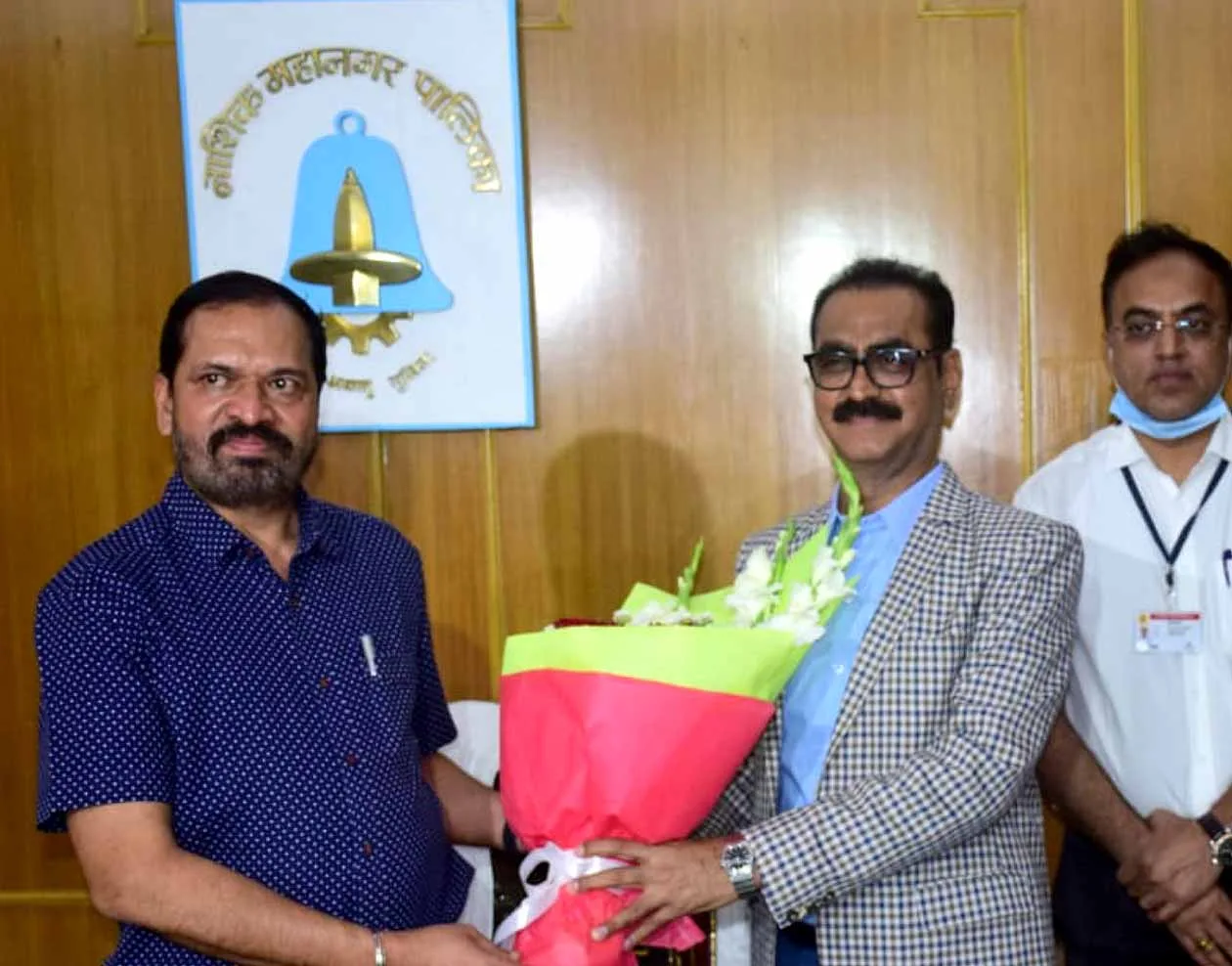 Newly appointed Commissioner of Nashik Municipal Corporation Ramesh Pawar accepted the post