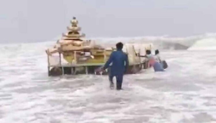 'Golden chariot' swept away in asani cyclone