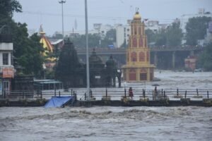  Flood on Godavari river in Nashik