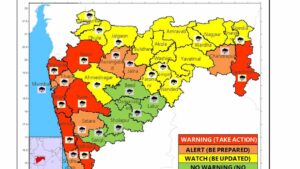 Red alert for next 3 days in Nashik district