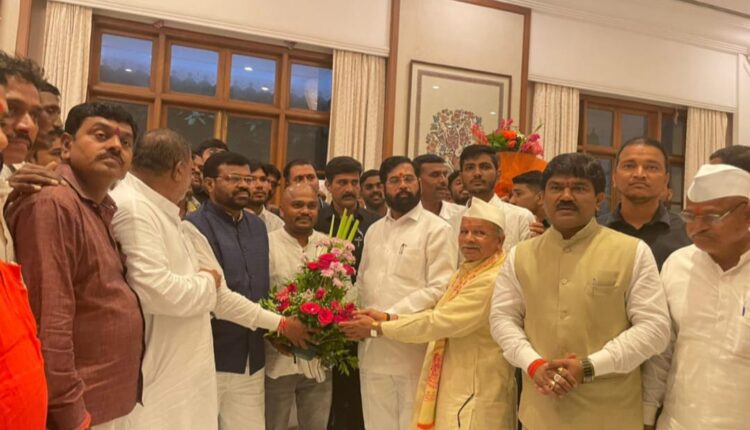 Entry of office bearers of various parties including senior Shiv Sainiks into Shinde group