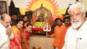 Navratri Festival of Saptshringi Devi begins with a bang