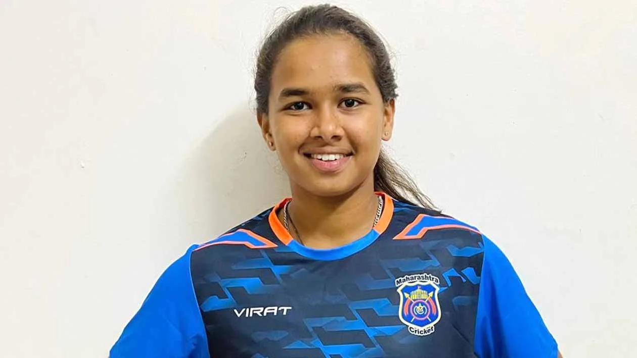 Ishwari Savkar of Nashik selected in senior women's Maharashtra cricket team