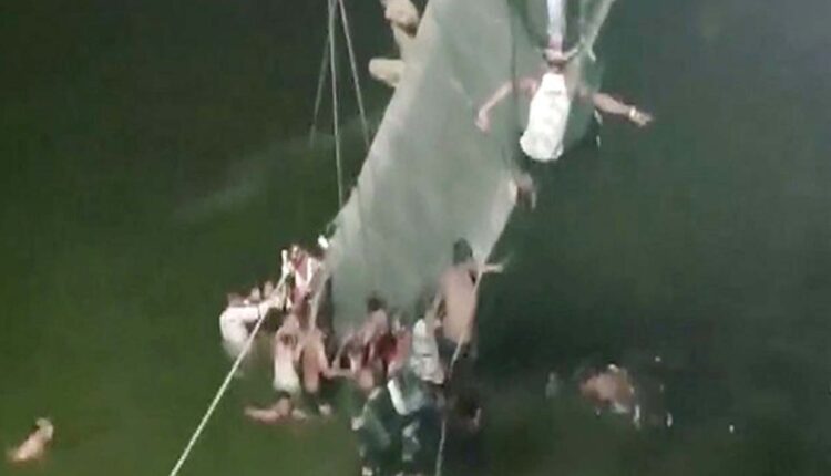 Morbi bridge collapse in Gujarat: 141 dead in accident: 200 missing?