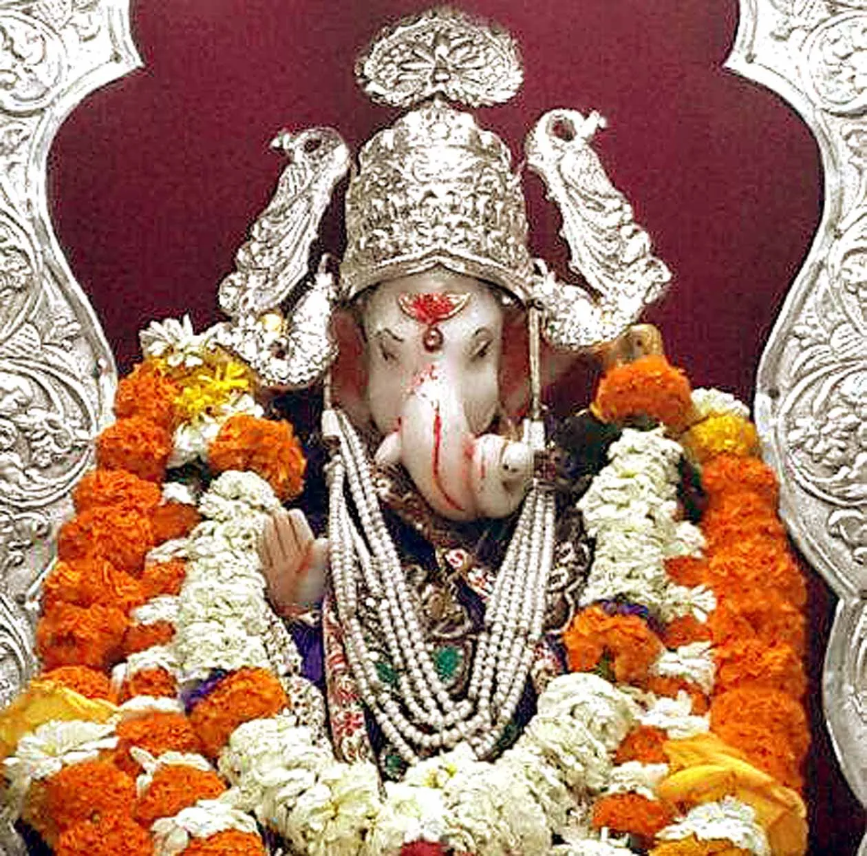 132nd Maghi Ganesh Janmotsav begins at Ganapati Temple at Main Road