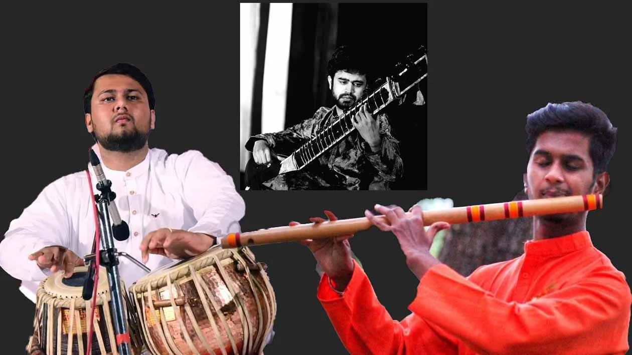 A concert of Sur Vishwas will be performed by the juggling act of three young artists