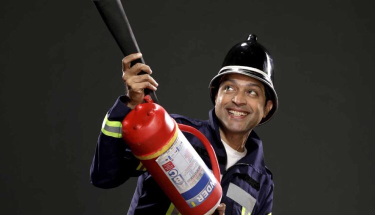 Marathi superstar Ankush Chaudhary became a fire officer!