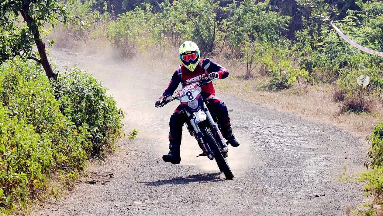 The thrill of the MRF National Two Wheeler Rally will be staged in Nashik on Sunday