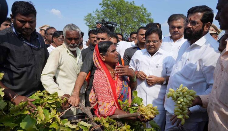 Chief Minister Eknath Shinde will help the damaged farmers within seven days