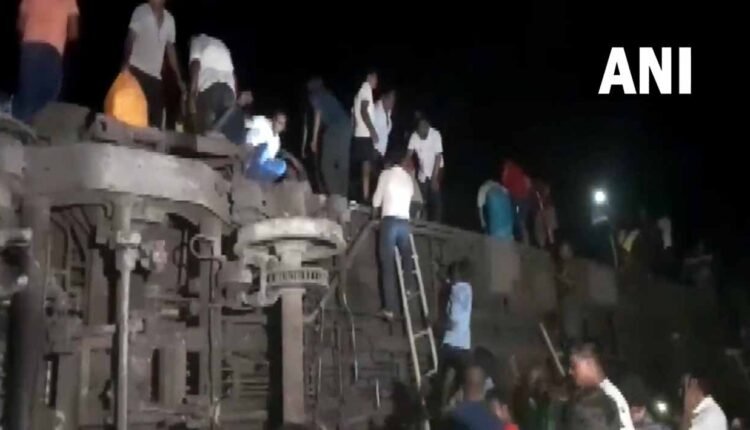 Major train accident in Odisha: Coromandel Express collided with a freight train