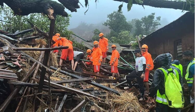 Landslide at Irshalwadi in Raigad district: 8 killed