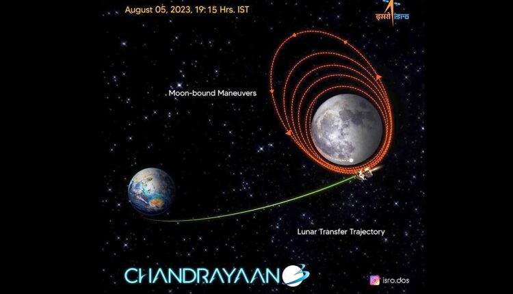 Chandrayaan 3: Successful entry of Chandrayaan-3 into moons orbit
