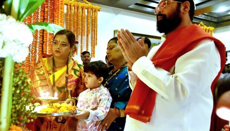 "May the common people get happiness and prosperity" - Chief Minister Eknath Shinde's