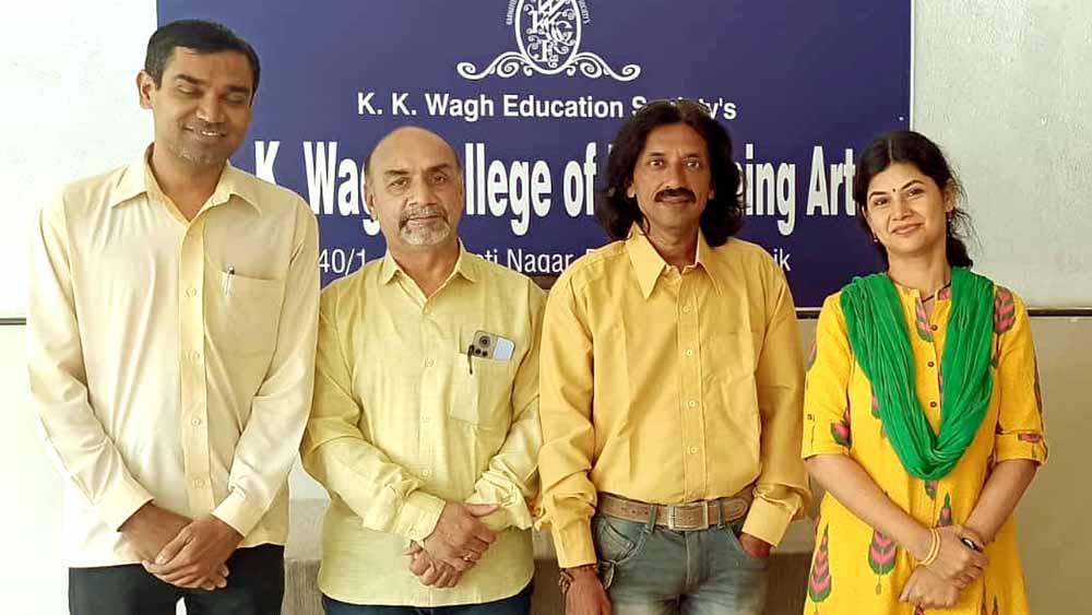 K K Wagh Parfoming art