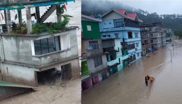 Sikkim Cloud Burst: Floods due to cloudburst in Sikkim: 23 army personnel missing