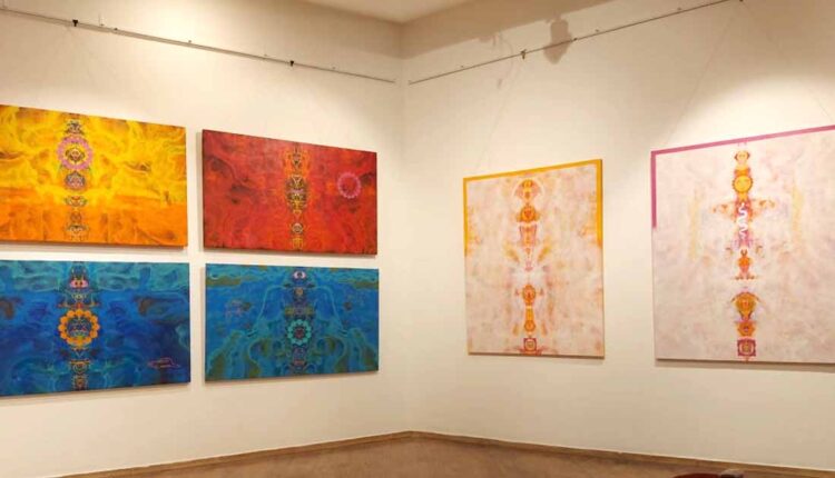 Nashik news/Exhibition of paintings by Nashik painter Keshav Kasar in Delhi