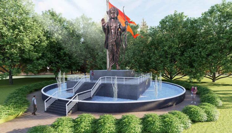 nashik-dedication-ceremony-of-70-feet-lord-shriram-sculpture-in-ramshrithi-today