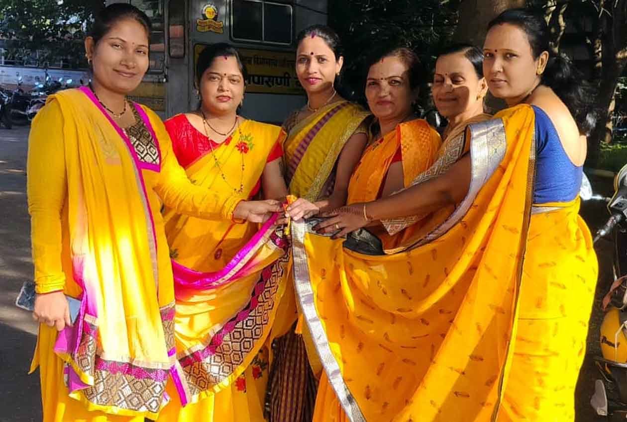 Navratri Festival 2024 Yellow Color