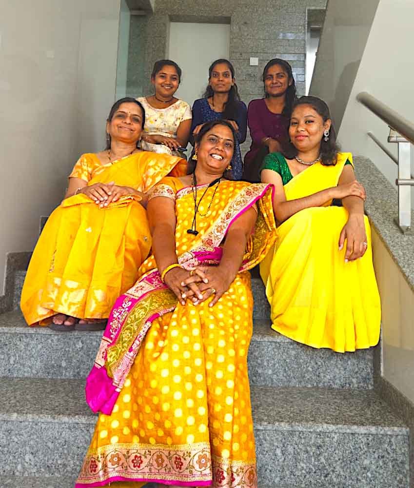 Navratri Festival 2024 Yellow Color