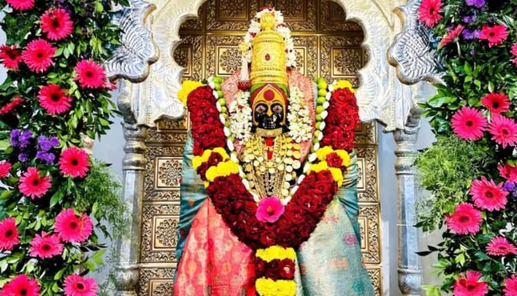 Shree Tulja Bhavani Mandir Devasthan of Jaibhavani Road will remain open for 24 hours during Navratri festival