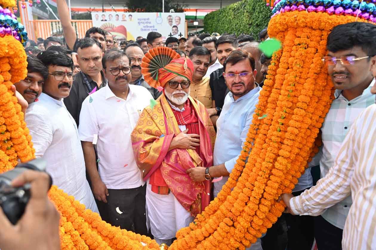 Abhishtchintan by Minister Chhagan Bhujbal in the presence of Deputy Chief Minister Ajitdada Pawar