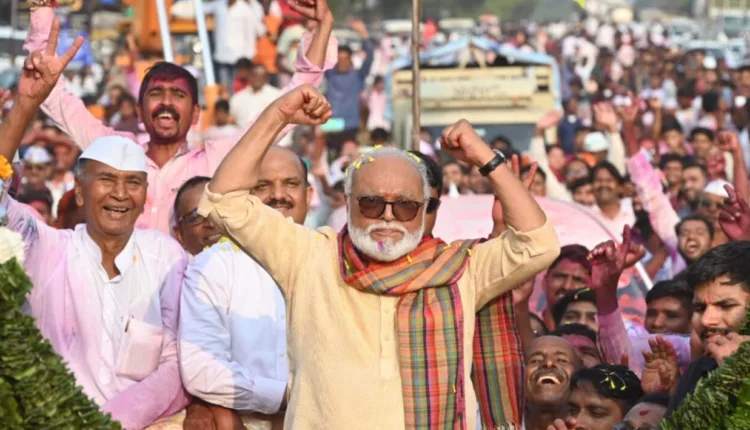 Minister Chhagan Bhujbal won from Yevla Assembly Constituency with a margin of 26 thousand 400 votes