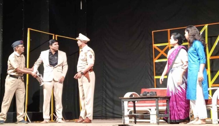 Maharashtra State Drama Competition/Chehra Mohara, a drama commenting on the social order...