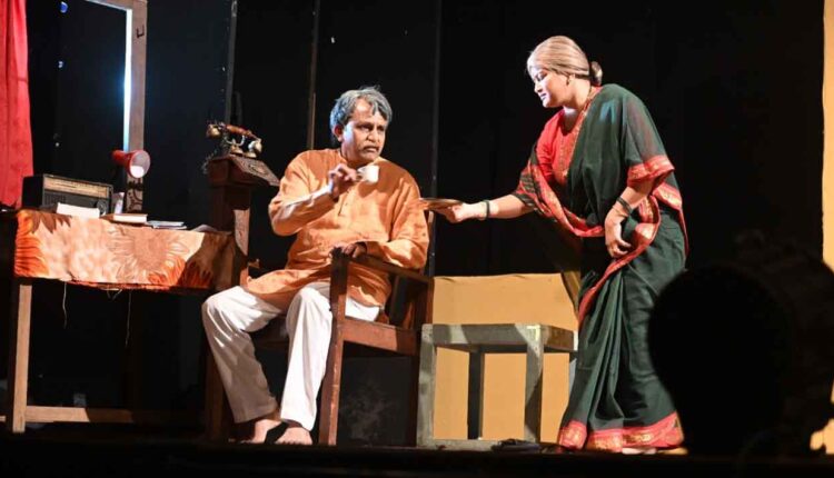 Maharashtra State Drama Competition/"Sandhyachaya" is a touching drama about the life of an elderly couple.