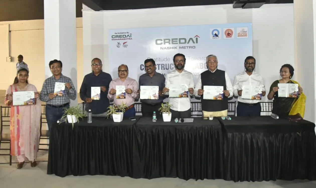 CREDAI Nashik Labour Week,Gratitude towards workers