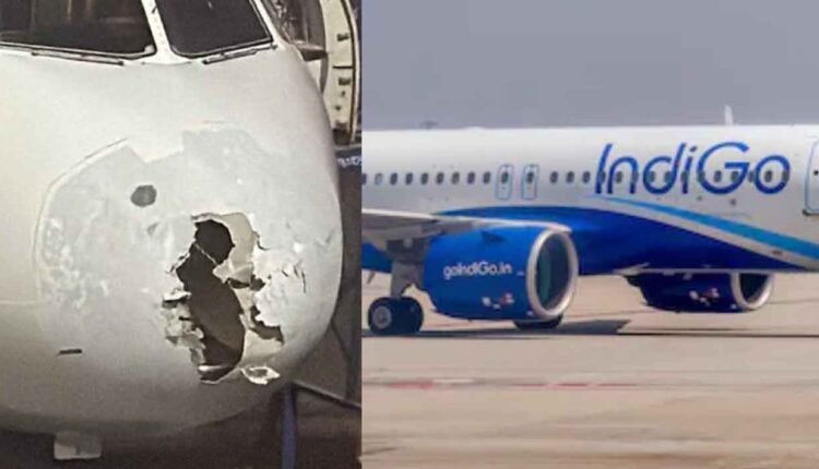 IndiGo flight lightning strike,IndiGo flight struck by lightning in the sky – emergency landing in Srinagar