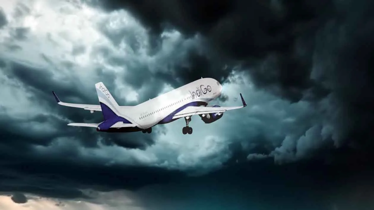 IndiGo flight turbulence news,IndiGo flight stuck in storm: Thrilling experience after being denied entry into Pakistani airspace