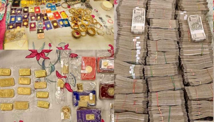 IRS officer bribe case,Billions worth of loot found in IRS officer's house – 3.5 kg gold, 2 kg silver and 1 crore cash