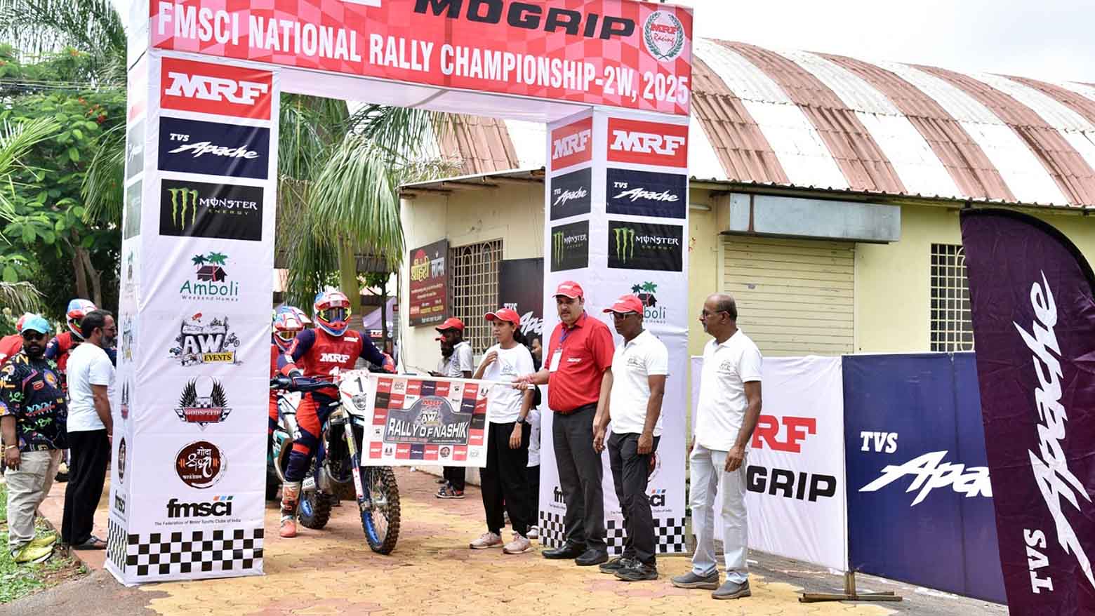 Nashik National Bike Rally,A thrilling two-wheeler rally will take place in the greenery of Nashik today!