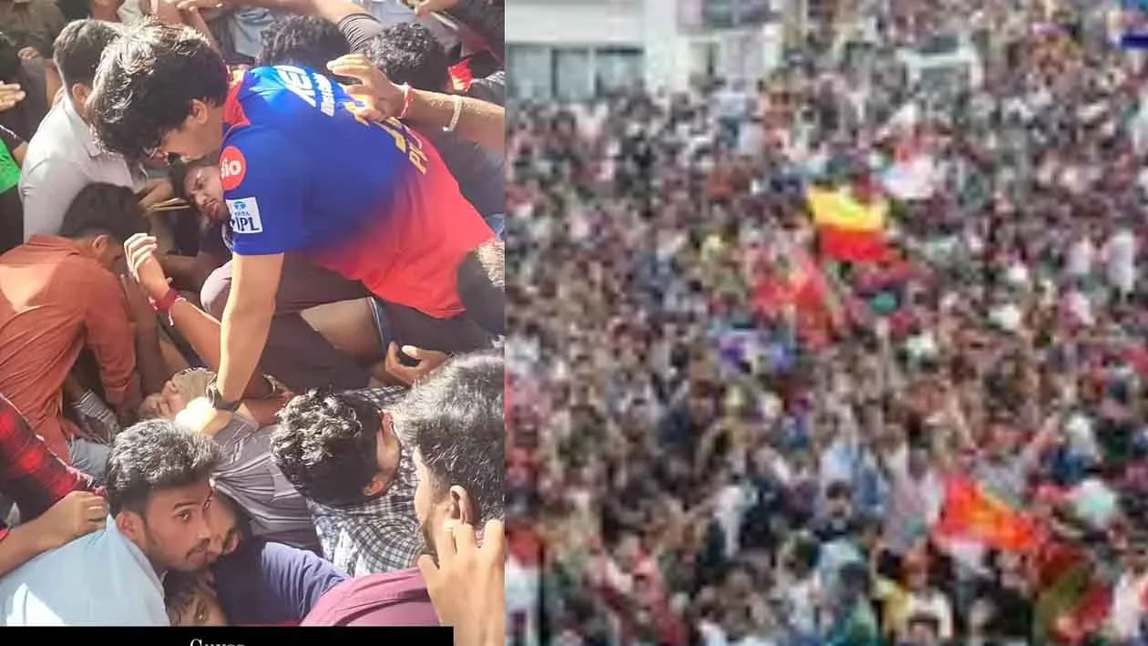 RCB Victory Parade Accident,Stampede at RCB rally: 10 dead, over 20 injured outside Chinnaswamy Stadium