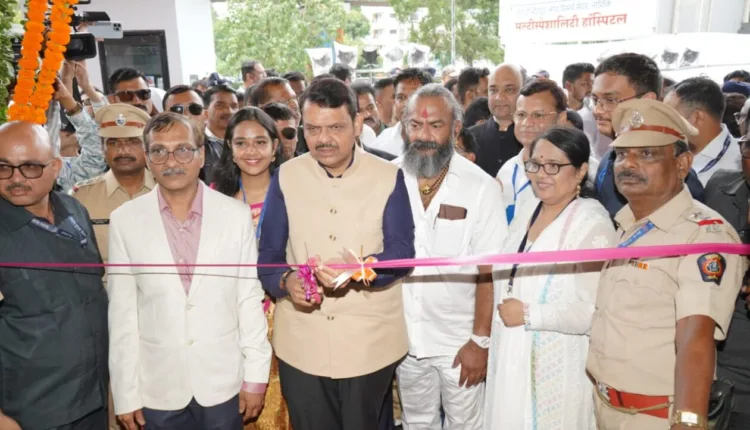 Saibaba Hospital Nashik,Diseases can be controlled only through a moderate lifestyle - Chief Minister Devendra Fadnavis
