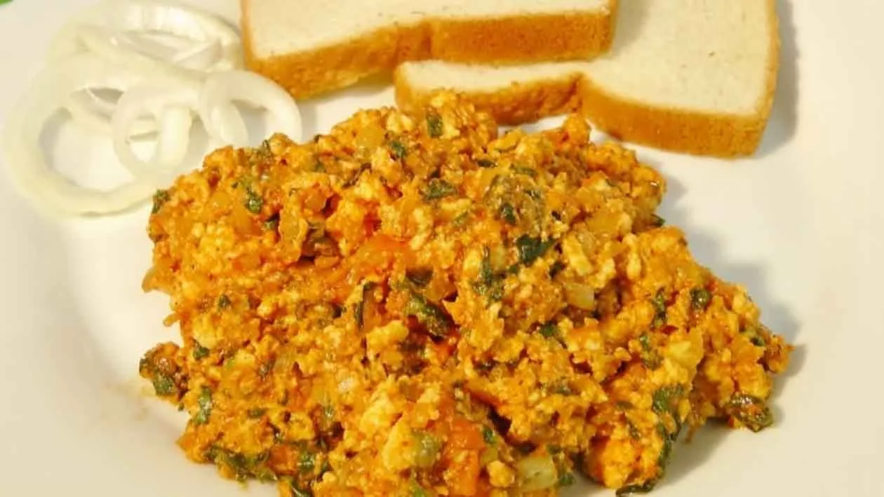 Paneer Bhurji Recipe,Sunday Special - Paneer Bhurji Recipe