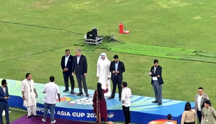 Asia Cup trophy presentation,India refuses to accept Asia Cup trophy from Pakistan's Mohsin Naqvi