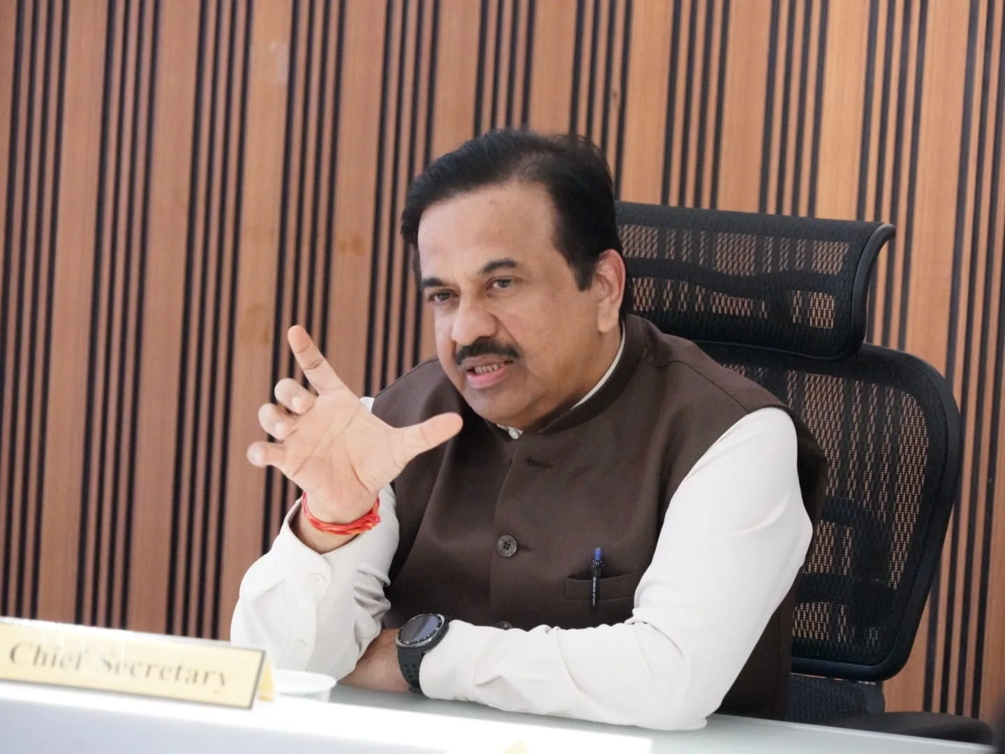 Nashik Kumbh Mela 2027,Kumbh Mela 2027: Golden opportunity to do ‘global branding’ of Maharashtra including Nashik-Chief Secretary Rajesh Kumar