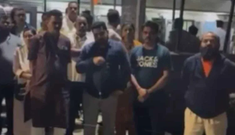 Thane Political Clash,Breaking News – Clashes between BJP-Shinde faction in Thane!