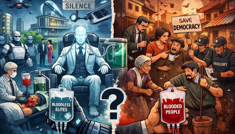 Bloodless rule and bloody peace