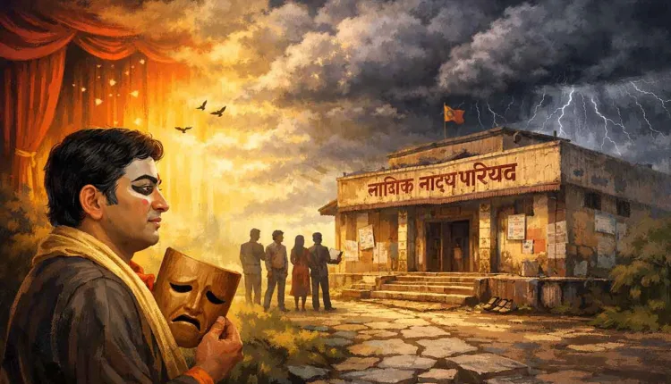 Nashik Natya Parishad is moving slowly: But a cloud has settled over the minds of the artists...